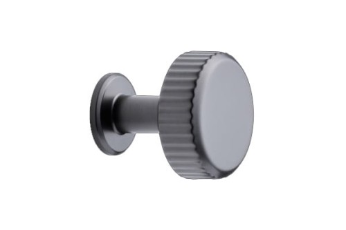 FURNIPART Gałka VILLA ROUND gun metal fi30