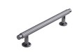 FURNIPART Uchwyt VILLA czarny nikiel 128mm