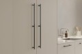 FURNIPART Uchwyt VILLA LONG czarny nikiel 640/690