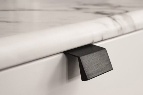 FURNIPART uchwyt krawędziowy BENCH 20/40 czarny mat