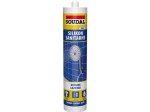 SOUDAL silikon sanitarny BIAŁY 300ml