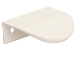 GAMET Uchwyt krawędziowy(UA 127) L-41 L-32/50 biały połysk