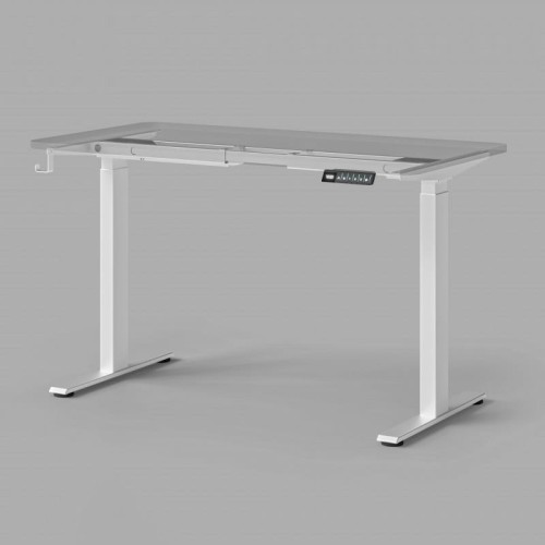 Stelaż biurka z elektryczną regulacją wysokości 2 silniki Biały