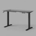 Stelaż biurka z elektryczną regulacją wysokości 2 silniki Czarny