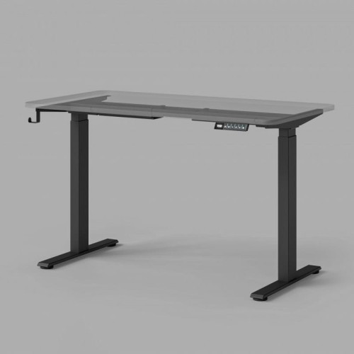 Stelaż biurka z elektryczną regulacją wysokości 2 silniki Czarny