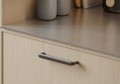 FURNIPART Uchwyt COBRA gun metal  160mm