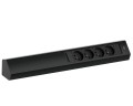 BACHMANN CASIA2 LONG listwa zasilająca naścienno-narożna 4x230V