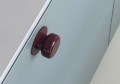 FURNIPART Uchwyt COLETTE bordowy połysk 16/50