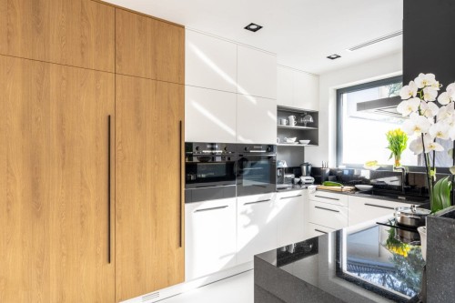 GTV Uchwyt PILLAR Czarny mat L-1200