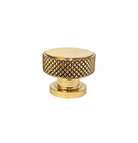BM gałka mosiężna radełkowana GN00017OL 25mm