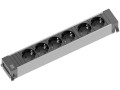 BACHMANN POWER FRAME listwa zasilająca 6-mod: 6x230V Schuko
