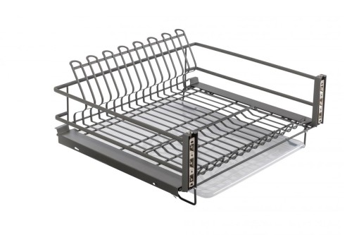 GTV - Szuflada do naczyń bez prowadnic MOVIX 800 Antracyt