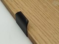 GTV-Uchwyt krawędziowy (UA-HEXI-27) Ciemny brąz 32mm
