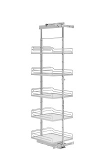 PEKA (01.8366.KPL/B) DISPENSA ARENA Classic Silver 1600-1900/ 450/ 5/ biała