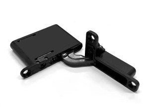 DANCO - Zawias niewidoczny bez sprężyny Czarny Lewy dolny / Prawy górny LD/RU