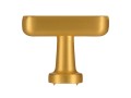 Gałka SIRO prążkowana Złoty (2588-38ZN87) "T"