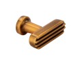Gałka SIRO prążkowany Mosiądz Antyczny (2588-38ZN79) "T"