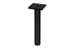 GTV-Nóżka meblowa S RONDA, H=180mm fi25 czarny mat