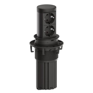 BACHMANN ELEVATOR 2 2xSchuko kolor czarny