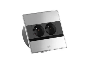 BACHMANN SENSE 2xUTE kolor stal szlachetna