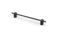 GTV-Uchwyt Czarny UA-STRAW-160-20M