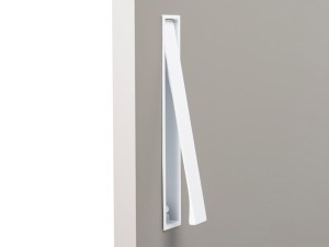 VIEFE Uchwyt wpuszczany 0235 128mm Biały mat