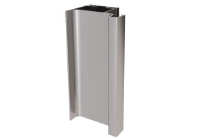 SEVROLL Gola profil pionowy pojedynczy srebrny L-3000 mm