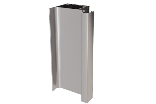 SEVROLL Gola profil pionowy pojedynczy srebrny L-3000 mm