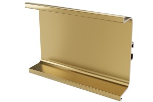 SEVROLL Gola profil C złoty/mosiądz L-4200 mm