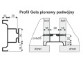 SEVROLL Gola profil pionowy podwójny schemat