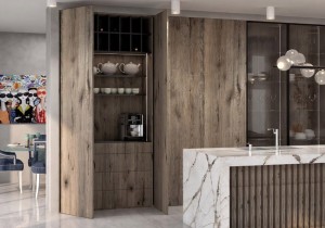 SEVROLL Zestaw do drzwi składanych-chowanych POCKET DOOR ZRC - prawy
