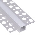 Profil LED architektoniczny DEOLINE P alu + osłonka mleczna 2m