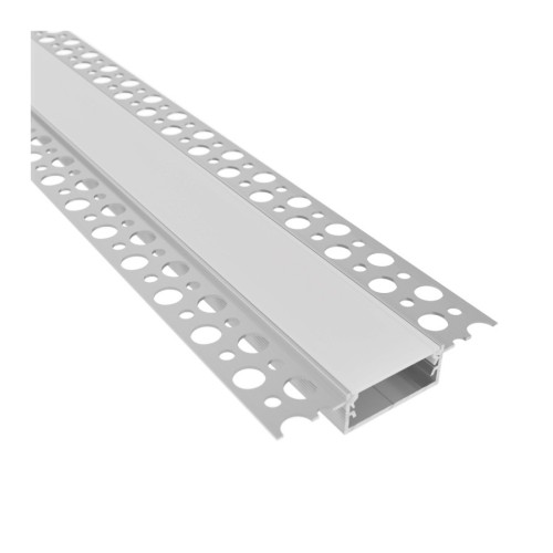 Profil LED architektoniczny DEOLINE XL P alu + osłonka mleczna 3m