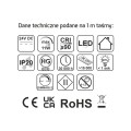 Taśma LED COB SLIM (55W/5m) CB/NB 24V 5mm