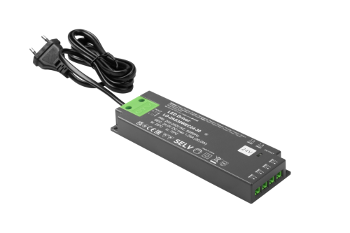 Zasilacz LED-GTV SLIM EASY CLICK 24V/  30W