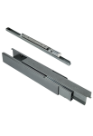 PEKA (03.09.O) prowadnica 1000mm / 150kg Szara