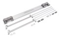 SEVROLL-System ONE PACK CONCORDIA Zestaw do drzwi Srebrny 1,75-2,35m