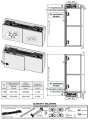 SEVROLL-System ONE PACK CONCORDIA Zestaw do drzwi Srebrny 1,75-2,35m