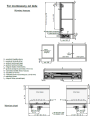 SEVROLL-System ONE PACK CONCORDIA Zestaw do drzwi Srebrny 1,75-2,35m