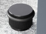 VIEFE Stoper drzwiowy ARPA Fi45 Czarny szczotkowany