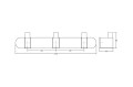 VIEFE Wieszak CASEY Casey Rack rysunek