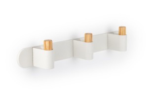 VIEFE Wieszak CASEY Casey Rack biały / dąb
