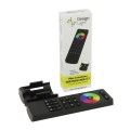 DL- Pilot RF 4 strefowy Czarny RGB, RGBW, RGBCCT do sterowników LED