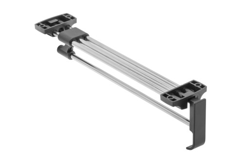 GTV -Wieszak WSD niepełny wysuw L=400 mm mocowanie plastik Chrom