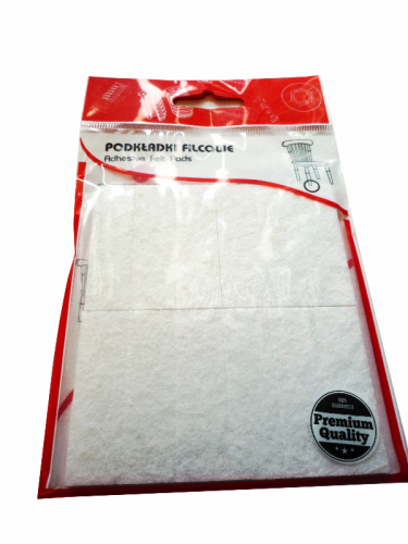 GS-BL Filc samoprzylepny 15 x 50 (12szt) BIAŁY