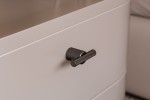 GTV-Gałka (GA-LINEA-1-20M) czarny mat