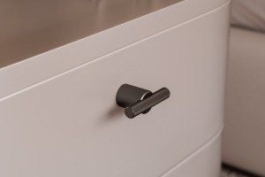 GTV-Gałka (GA-LINEA-1-20M) czarny mat