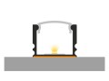 Profil LED THL (D5-2) 3m profil/ Nawierzchniowy