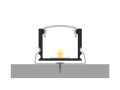 Profil LED THL (D5-2) 3m profil/ Nawierzchniowy