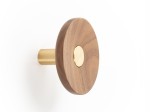 VIEFE Wieszak ZOOT 7001 fi 90 Ciemny mosiądz/orzech